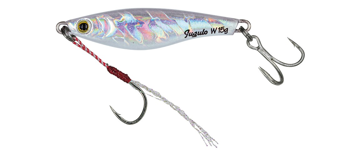 JUGULO Wide Casting Jig 20g Crazy White