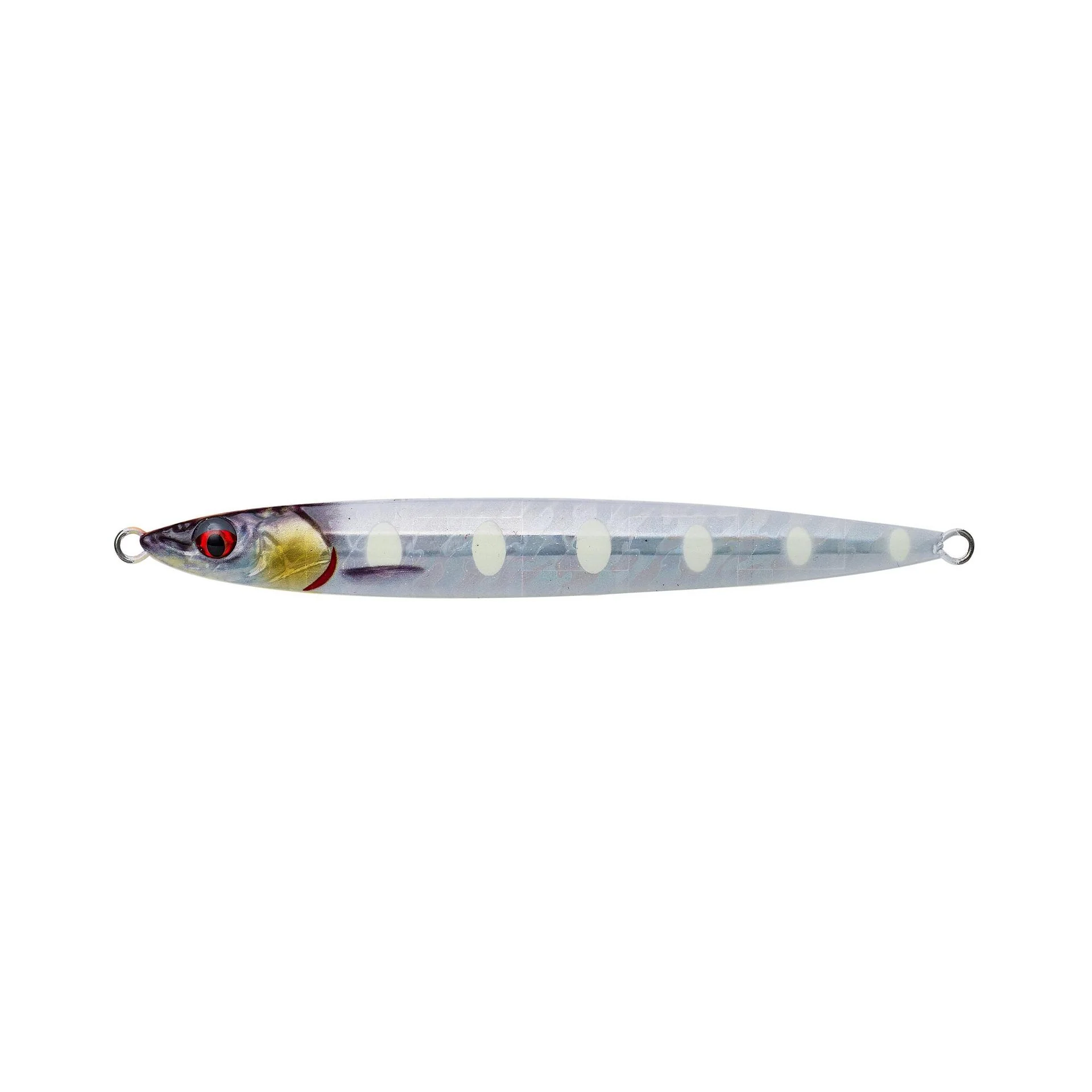 SG 3D Slim Jig Minnow 60g 12.5cm Col. Bone White Glow