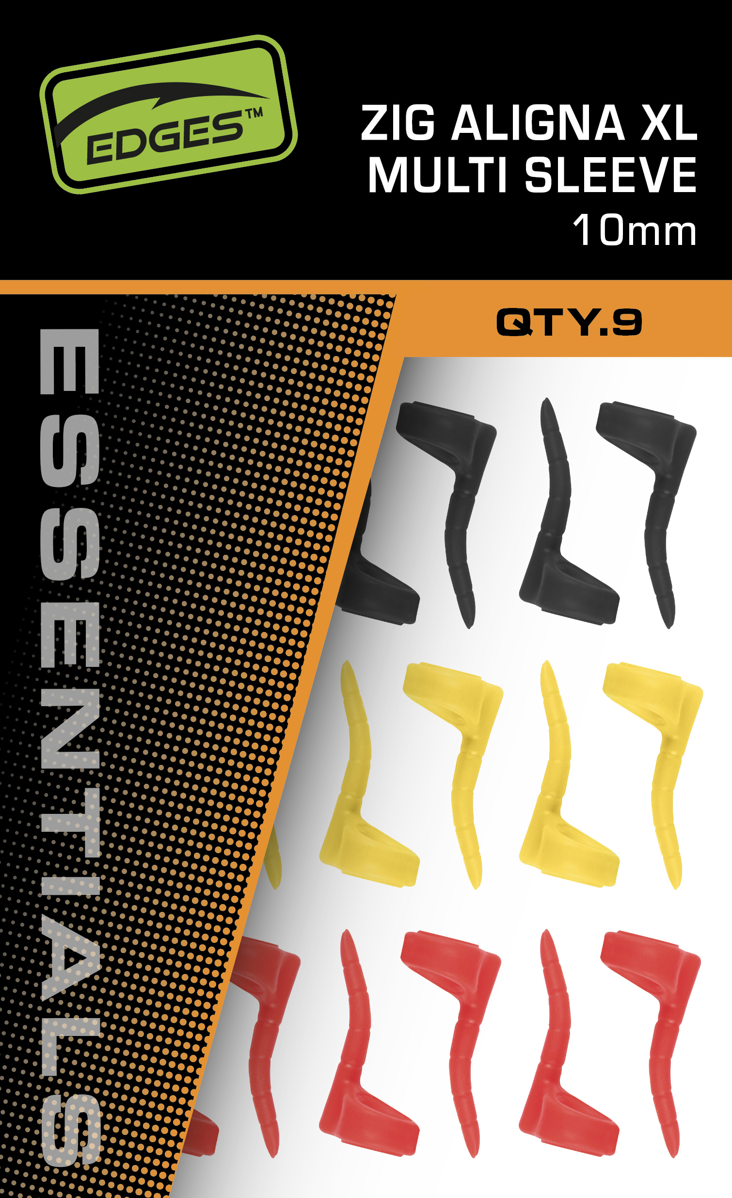 Edges Zig Aligna XL kit Multi Sleeve kit (3 yellow, 3 red and 3 black)