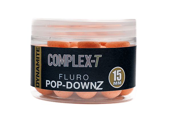 	COMPLEX-T FLURO POP-DOWNZ PINK 15MM	