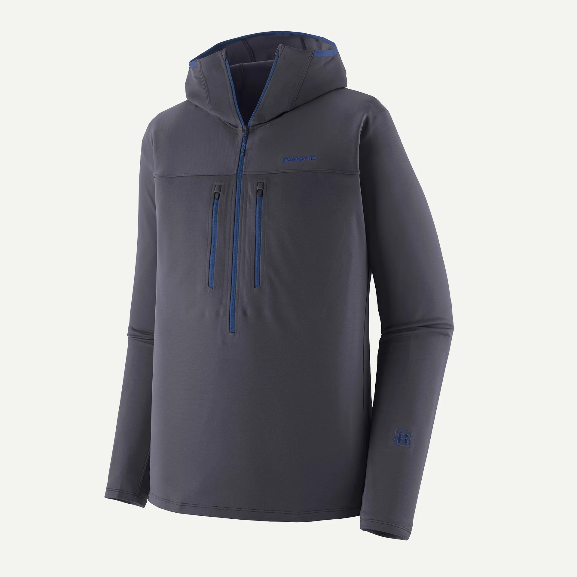 Men's R1 Ultralight Hoody Smolder Blue Tg. L