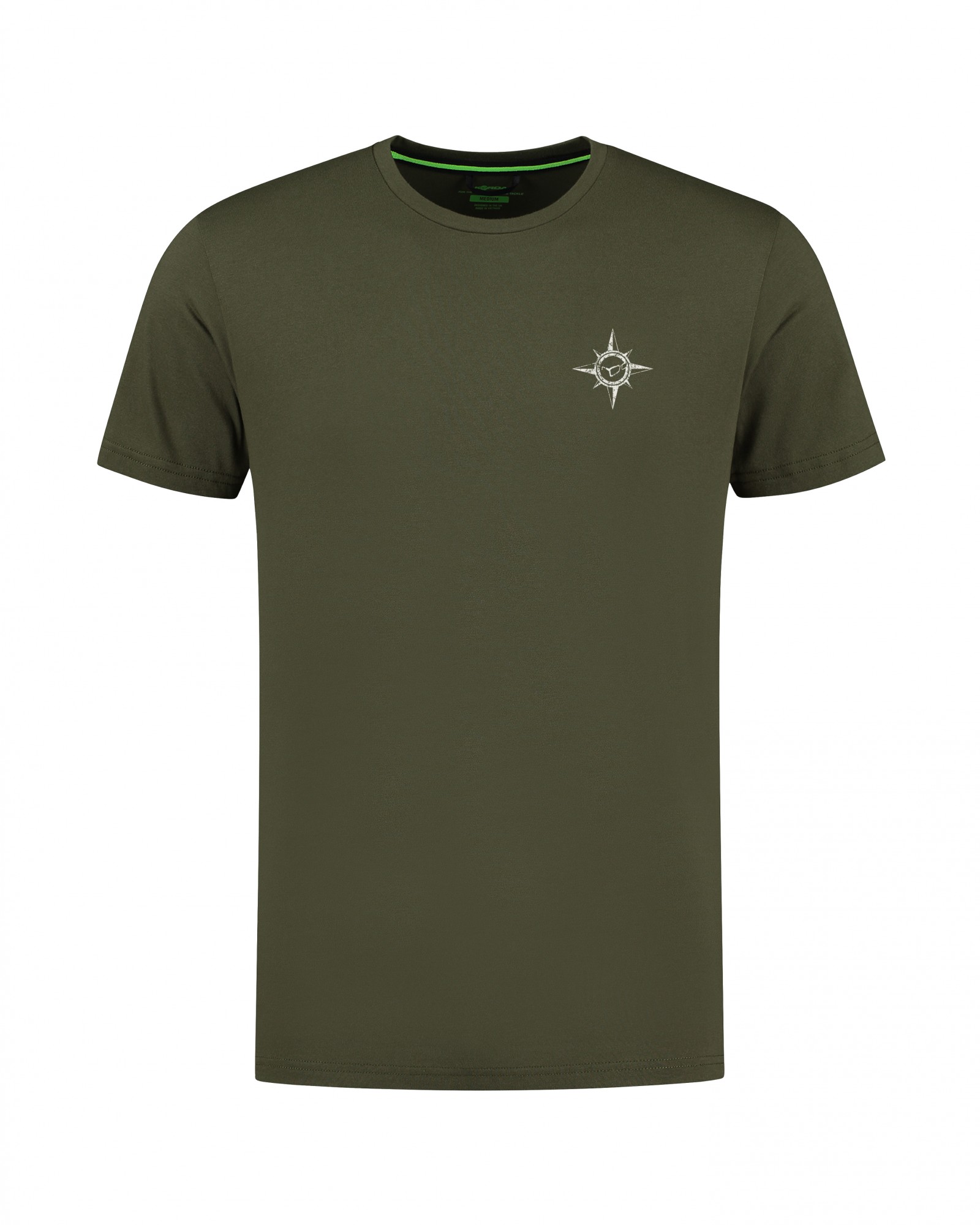 Compass Tee | Dark Olive M