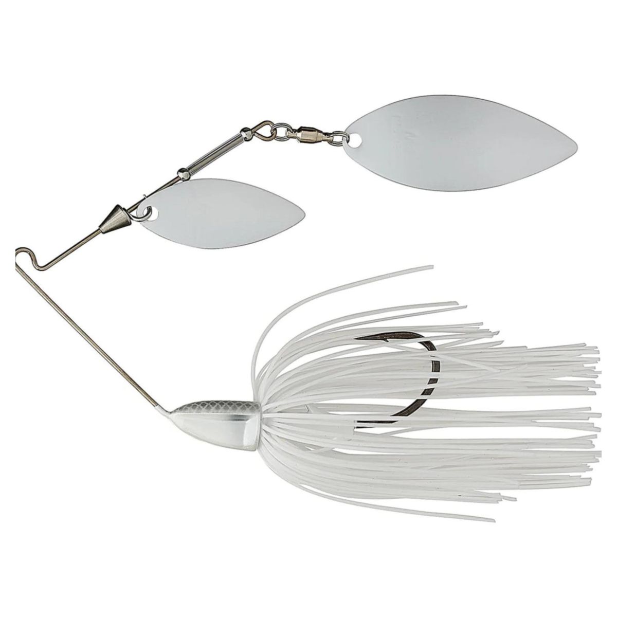 TEE-BONE SPINNERBAIT Double Willow 3/8oz Super White