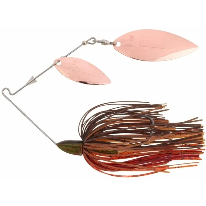 BABY TEE-BONE SPINNERBAIT DW 3/8oz Green Pumpkin
