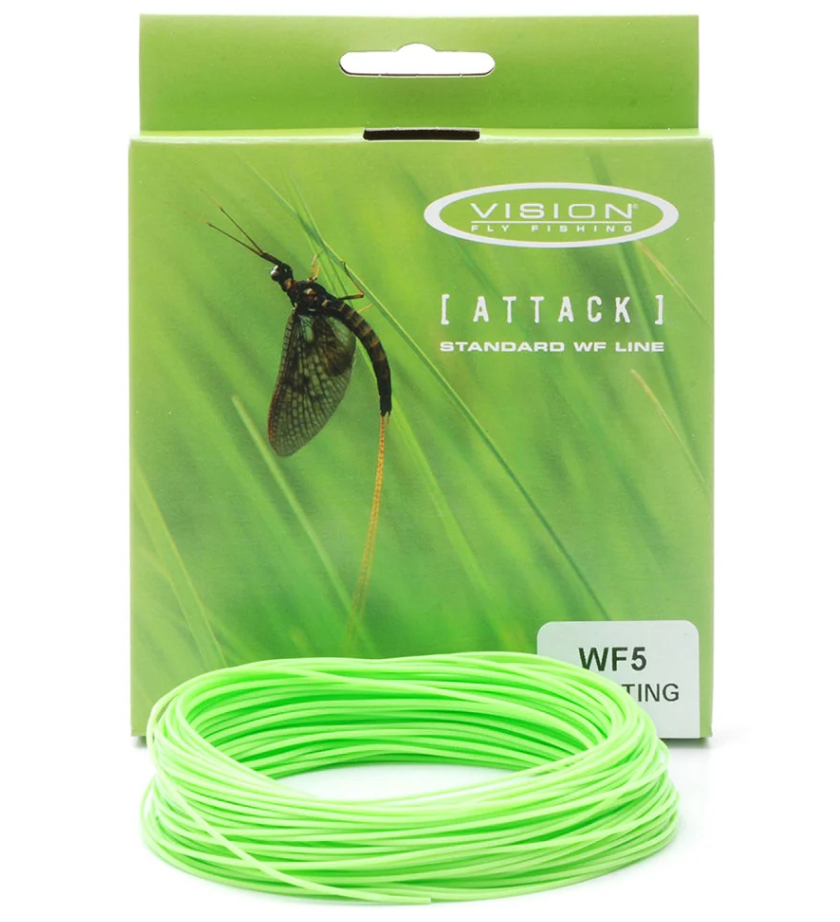 ATTACK WF8F fly line