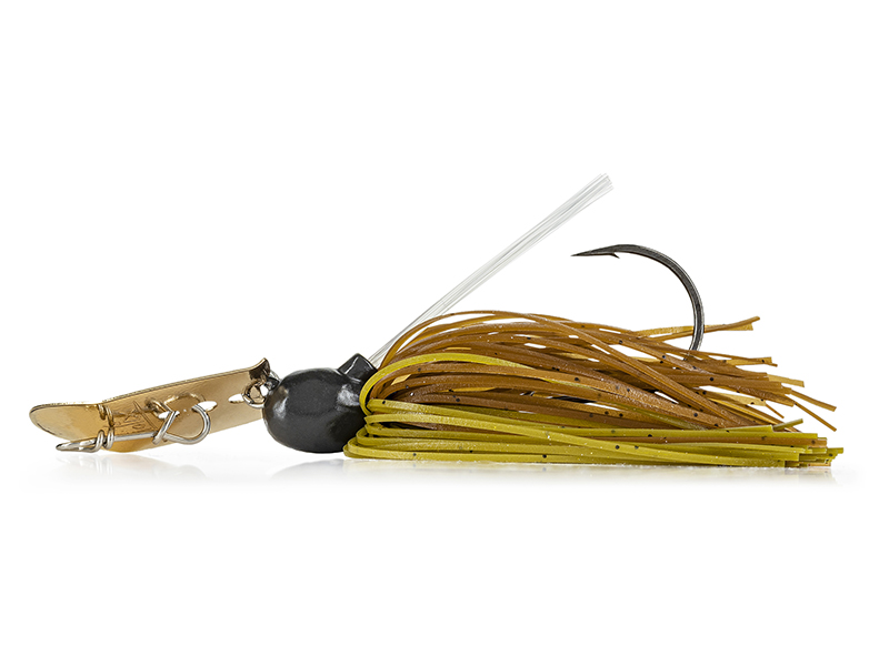 COMPACT BLADE JIG 10.5G Green Pumpkin Special