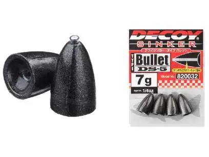 DECOY DS-5 SINKER BULLET SIZE 14G 1/2OZ