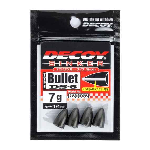 DECOY DS-5 SINKER TYPE BULLET SIZE 11G. 3/8OZ