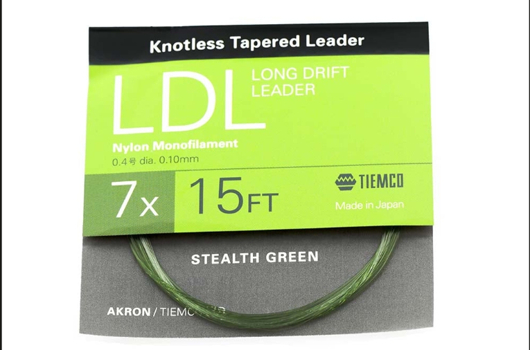FINALE CONICO LONG DRIFT LEADER 15FT 0.12MM 6X