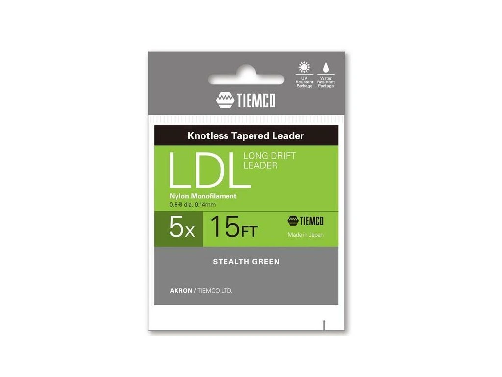 FINALE CONICO LONG DRIFT LEADER 15FT 0.14MM 5X