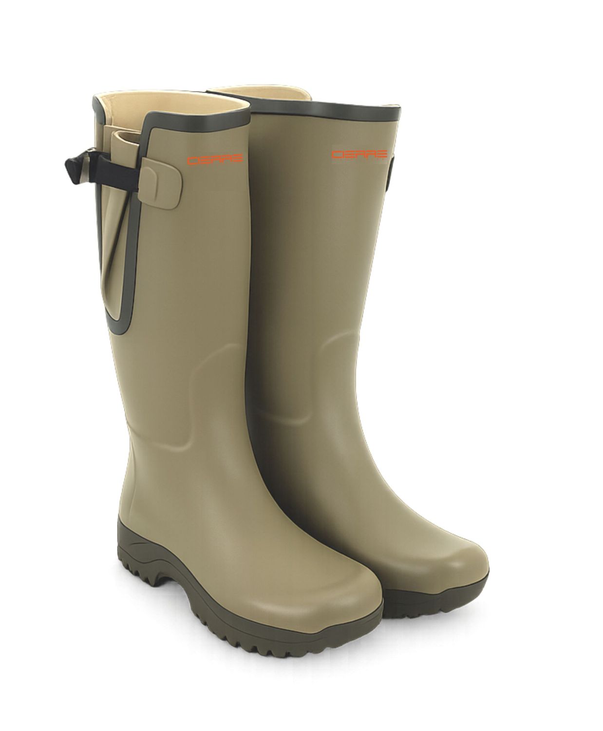 RUBBER BOOTS SHORT ADVENTURE TG.41 COL. Kaki Green