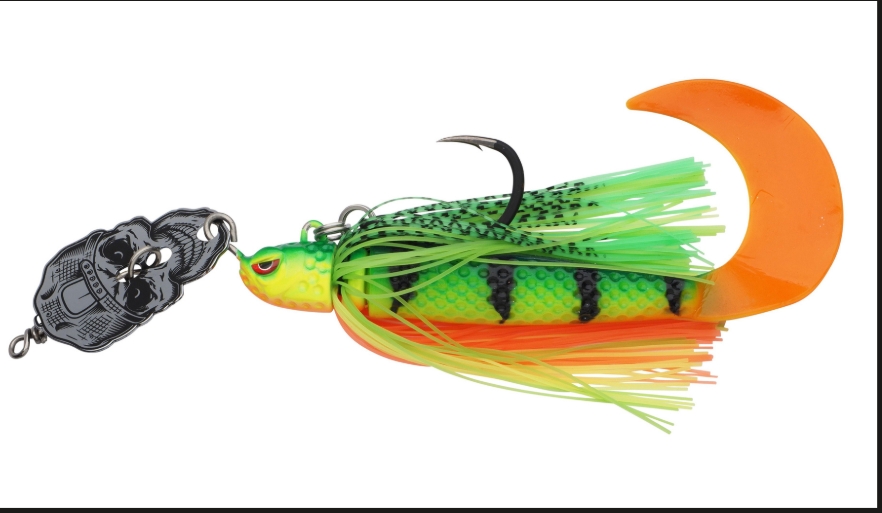 SKULL BLADE JIG XL 55G FIRETIGER UV