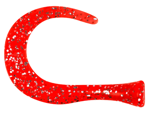 GUPPIE JR SPARE TAILS RED GLITTER