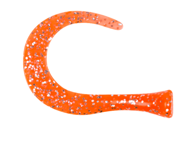 GUPPIE JR SPARE TAILS ORANGE GLITTER