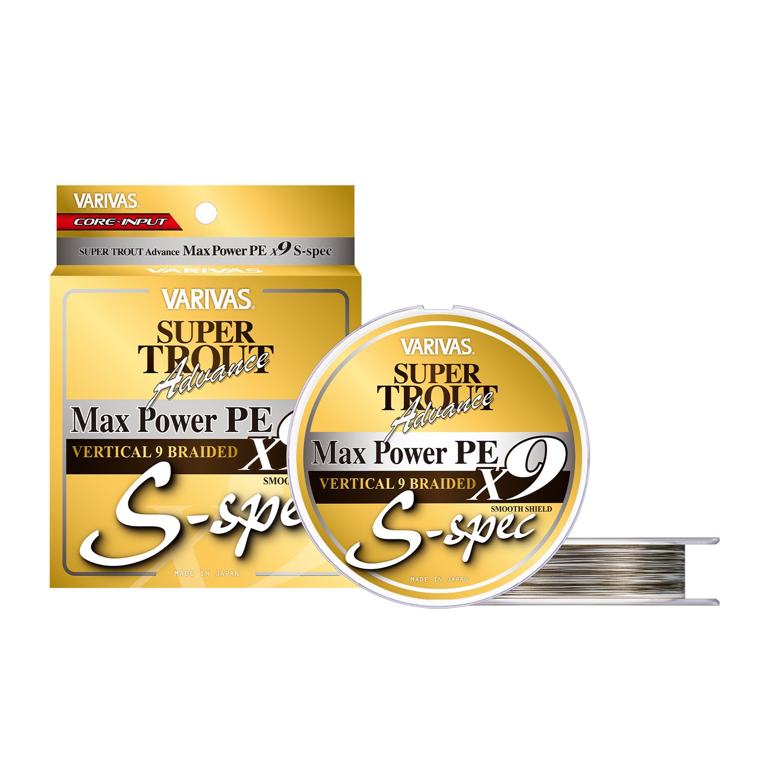 Treccia Varivas Super Trout Max Power S-Spec PE X9 200m 23lb PE1