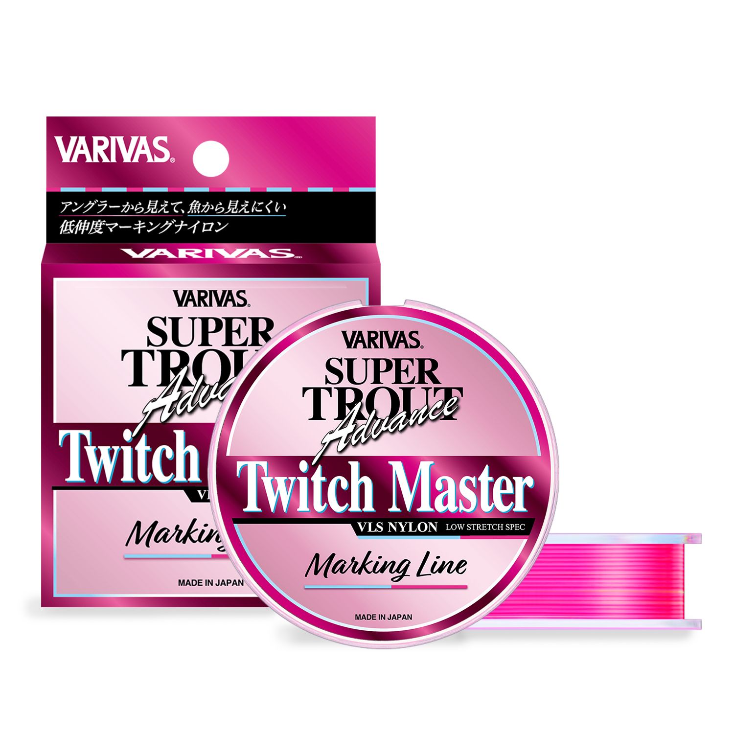 Filo Varivas Super Trout Advance Twitch Master Marking 5LB 0,185 mm 100mt