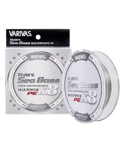 Varivas Sea Bass 8X Stealth Grey 150 Mt - PE 1.2 - 24LB