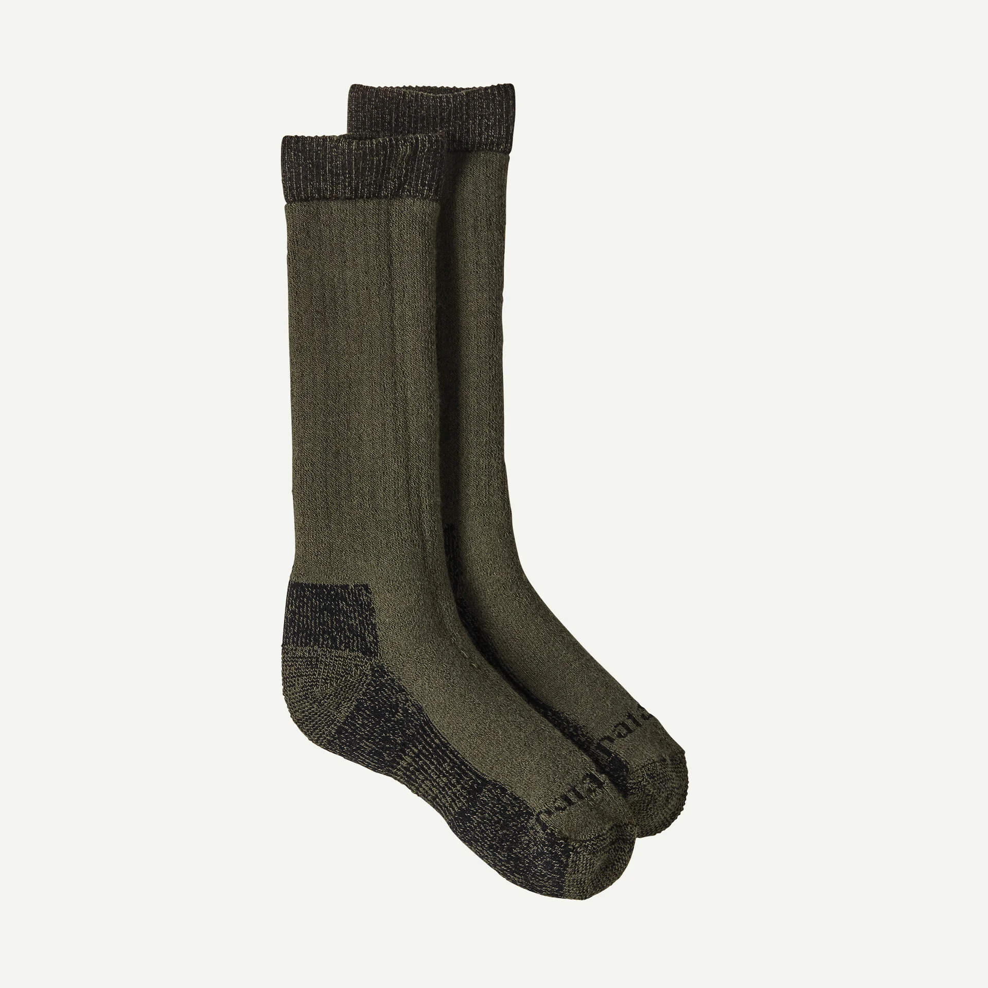 Heavyweight Merino Wool-Blend Knee Socks - basin green - L