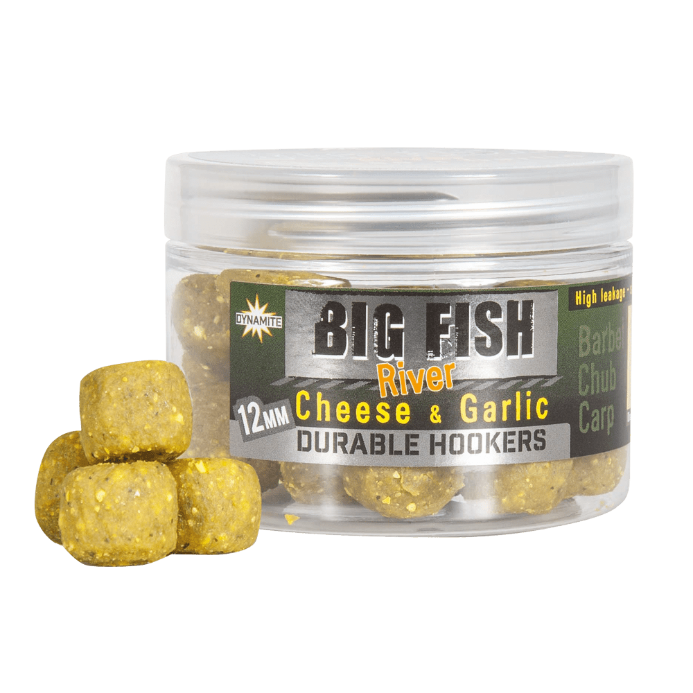 BIG FISH RIVER CHEESE & GARLIC DURABLE HOOKERS 12MM
