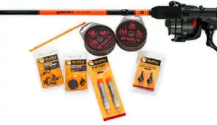 NATURAL WAGGLER ROD&REEL COMBO 11FT FLOAT