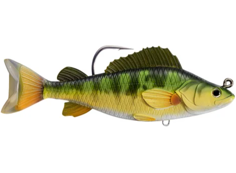 LIVETARGET SWIMBAIT 6" 150MM 64G COL. PERCH/PERCHE