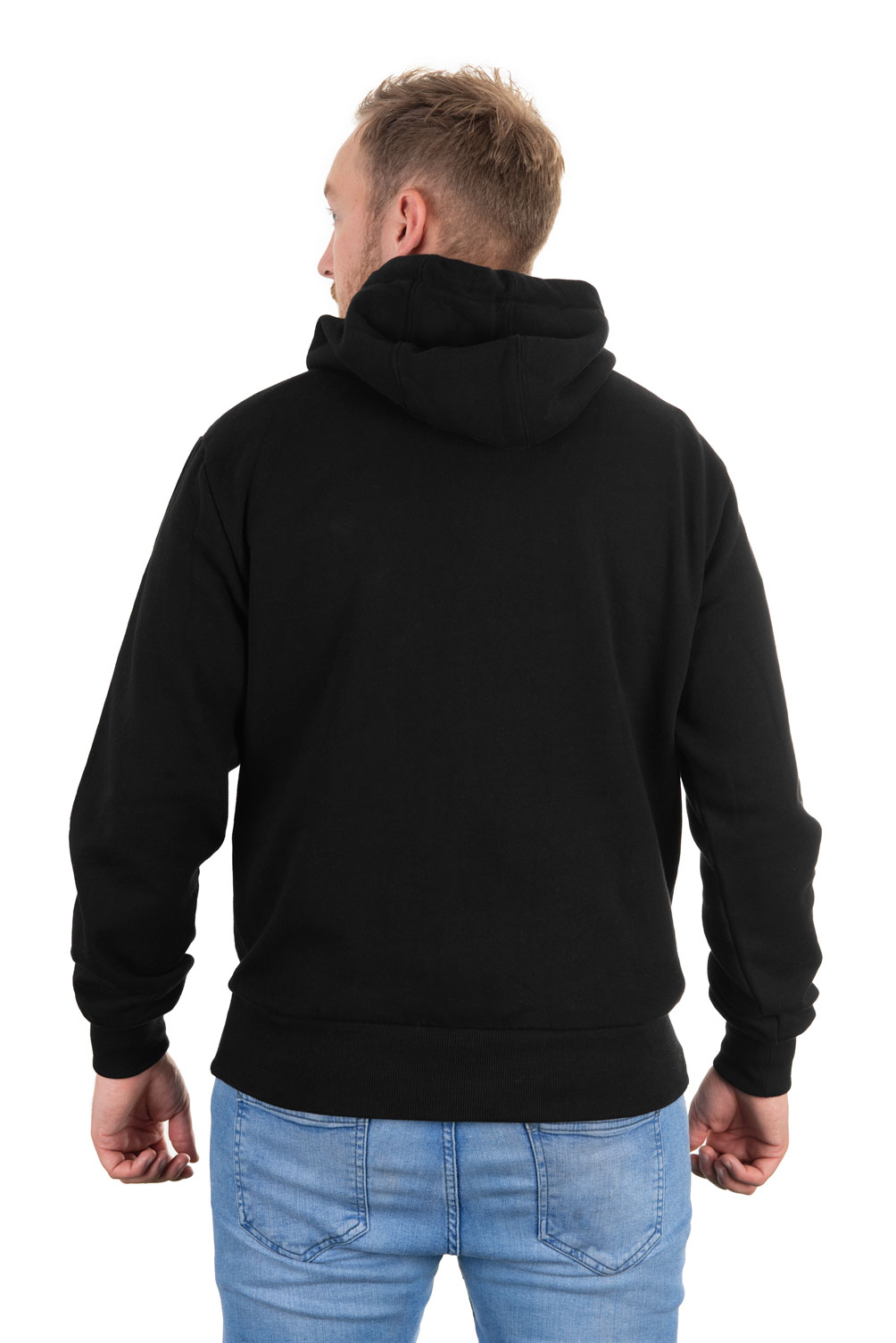 Fox Black / Camo Print Hoody - L