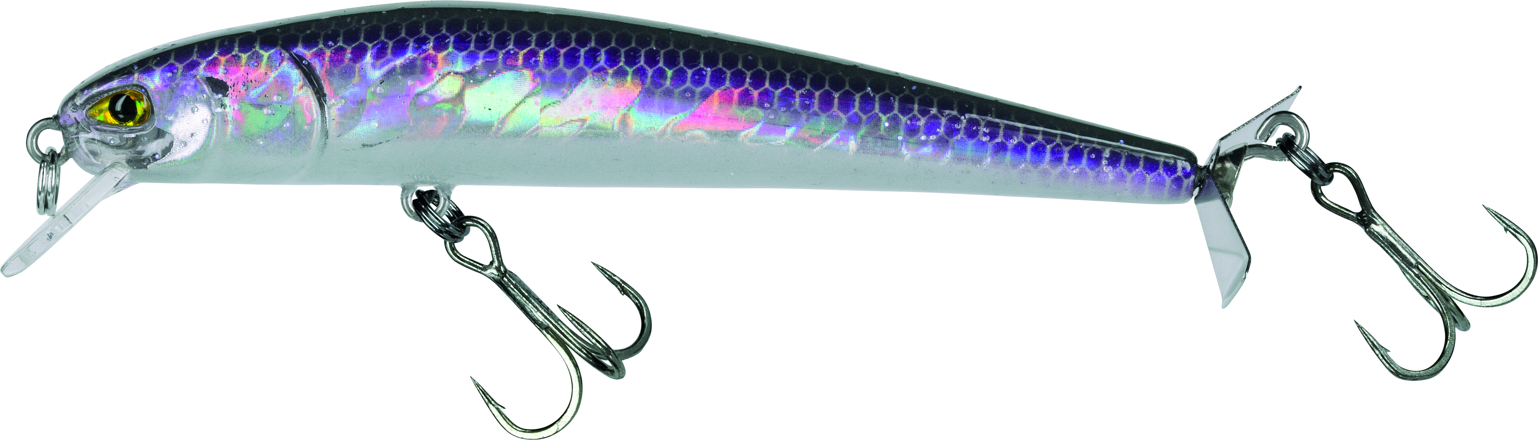 Molix PJB 95 Propeller Jerkbait col. Purple Albino Shad