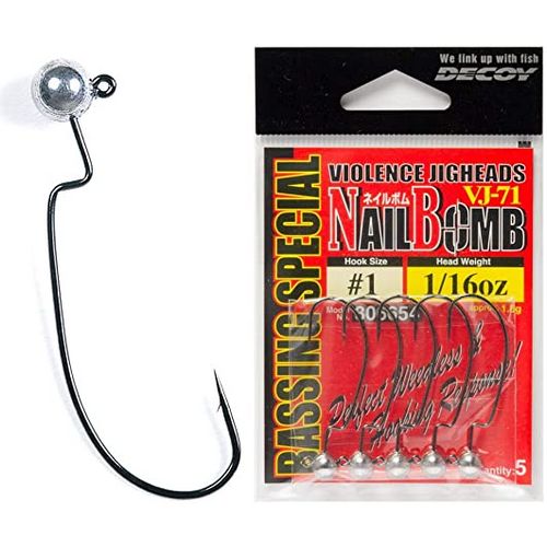 DECOY VJ-71 NAIL BOMB 1/8 HOOK SIZE 1/0