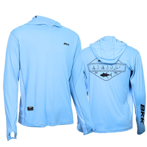 LONG SLEEVE PERFORMANCE SHIRT LEGACY LIGHT BLUE  M