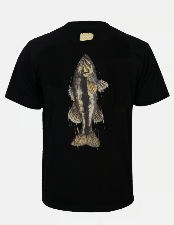 SHORT SLEEVE CASUAL SHIRT BASS BLACK S