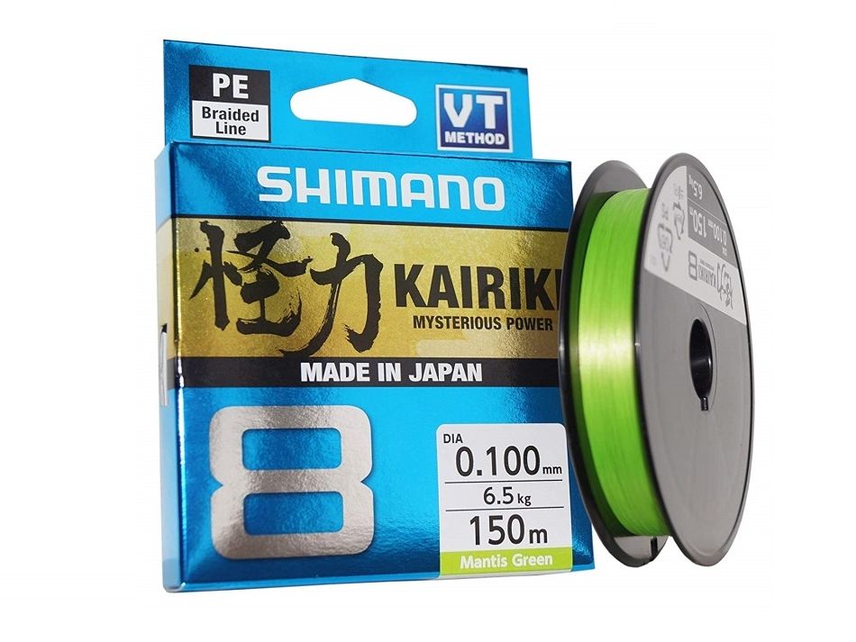 Kairiki 8 - 150mt - 100mm - 6.5kg - color Mantis Green