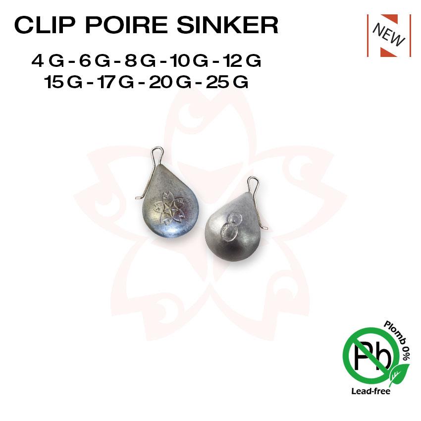CLIP POIRE SINKER 20g PZ.3