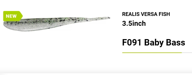 DUO Realis Versa Fish 3,5" #F091 Baby Bass