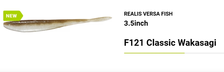 DUO Realis Versa Fish 3,5" #F121 Classic Wakasagi