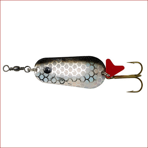 DAM EFFZETT Standard Spoon 6.50cm 30g Holographic Black