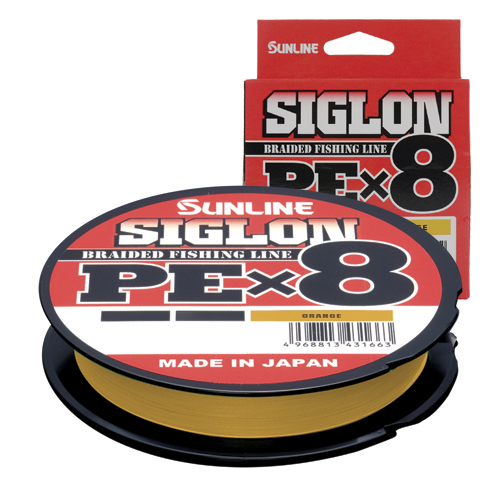 SUNLINE SIGLON PE X 8 ORANGE 150M 16LB 