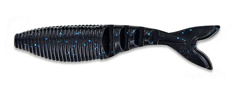 Zako 4" -  021 - Black Blue Flake