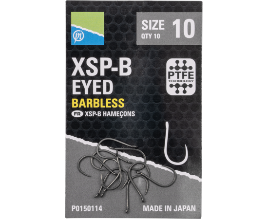 	XPS-B EYED BARBLESS SIZE10