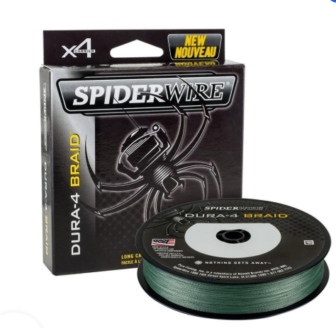 SPIDERWIRE DURA-4 BRAID 0.40mm 300m 45kg Moss Green
