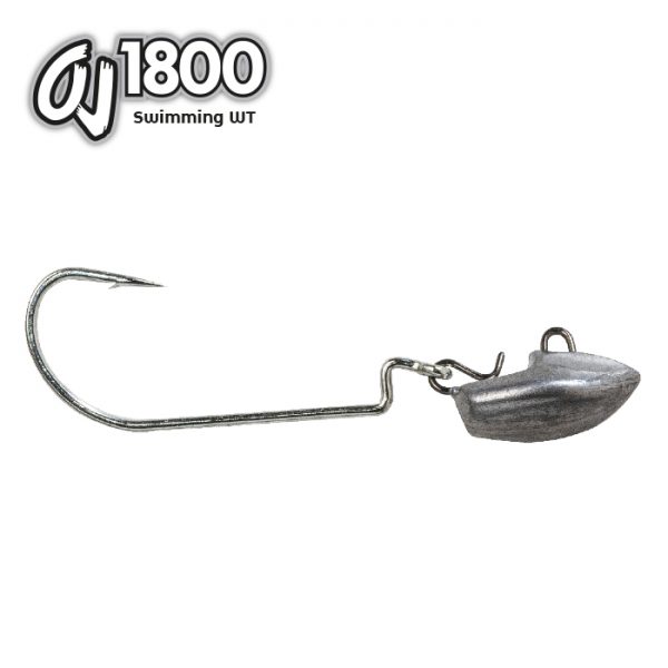 OJ1800 Swimming WT Hook 4 - 2.7g