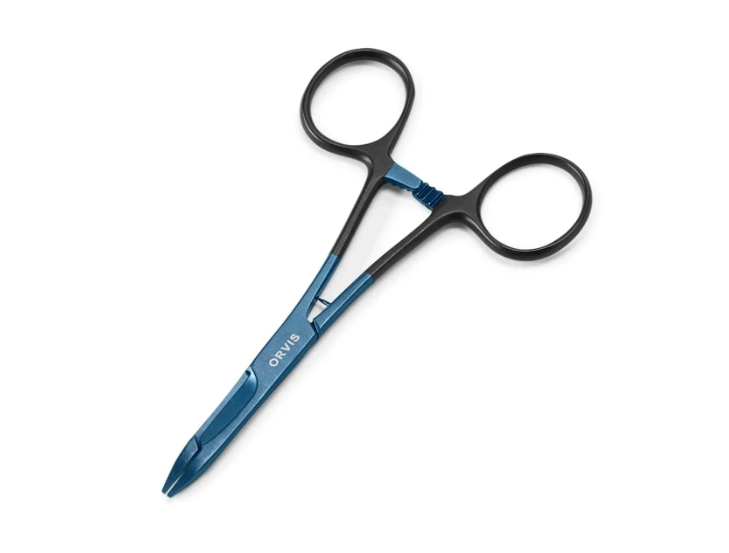 FLOW SCISSOR FORCEPS 5 1/2''BLUE