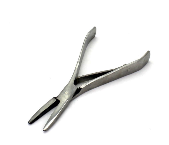 PINZA SCHIACCIA ARDIGLIONI IN ACCIAIO INOX. 