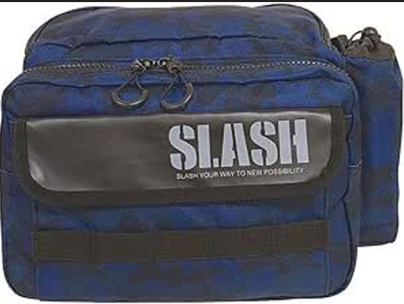 HIP-BAG MIDDLE BLUE CAMO