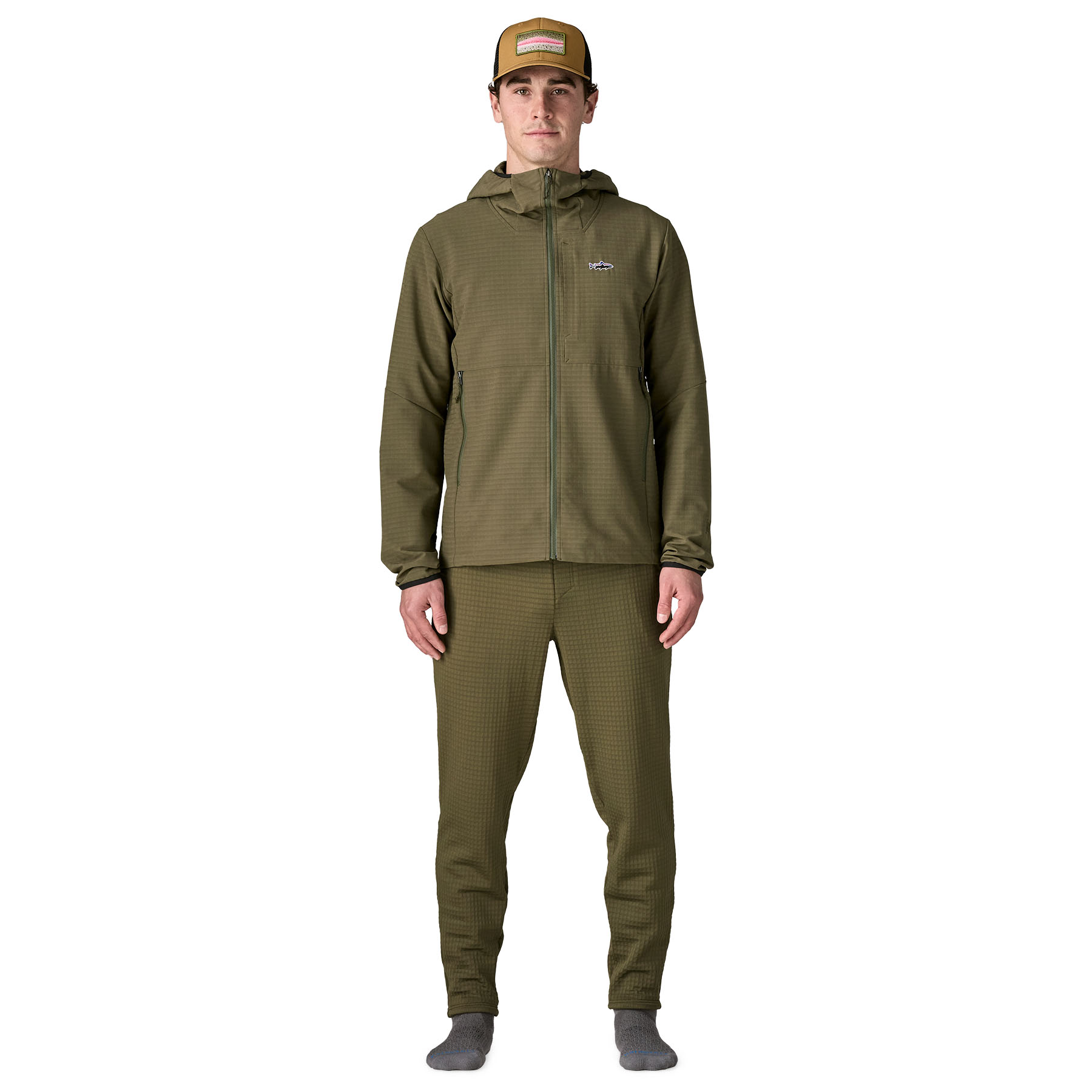 M's R1 TechFace Fitz Roy Trout Hoody SMTB S