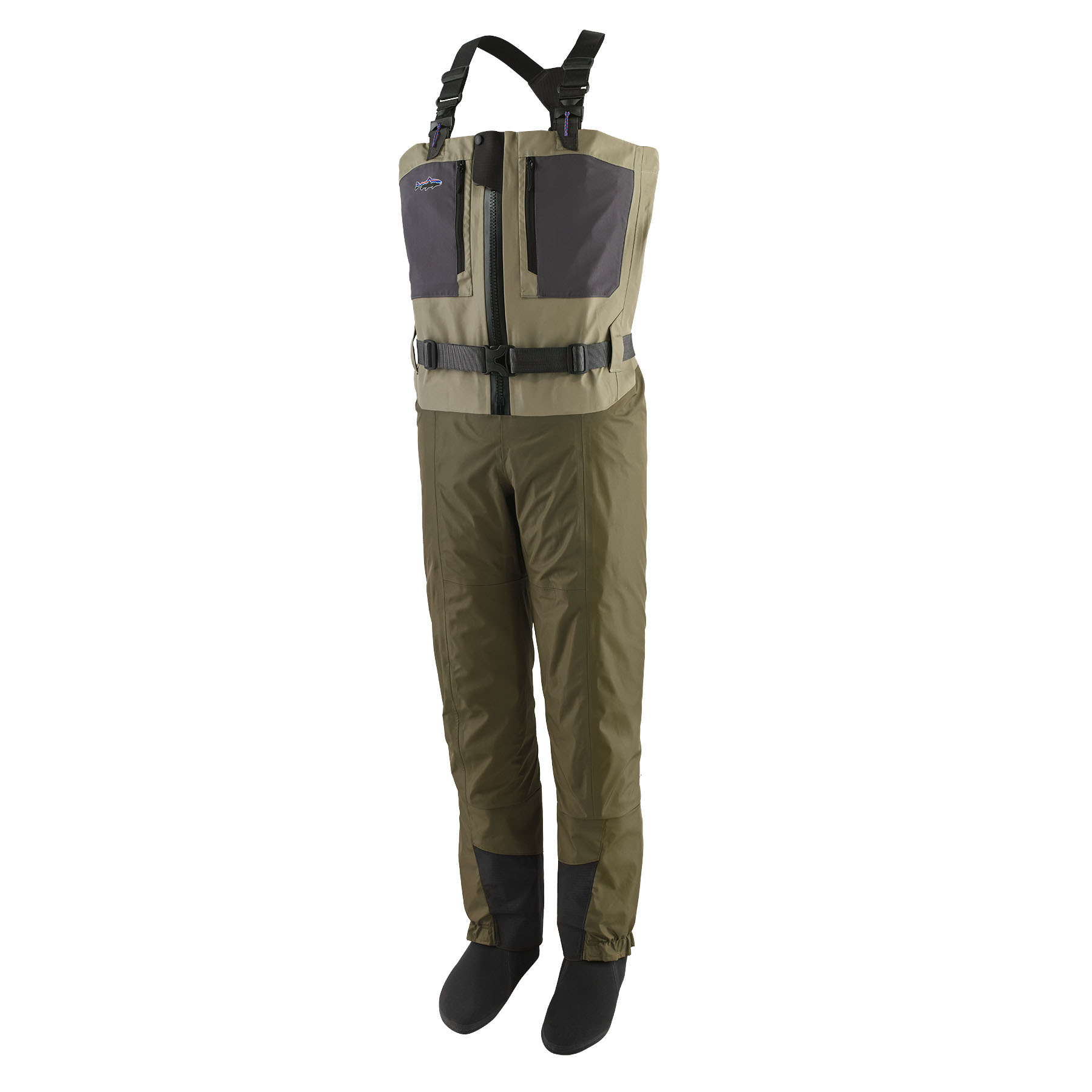 M's Swiftcurrent Traverse Zip Front Waders RVGN LLL