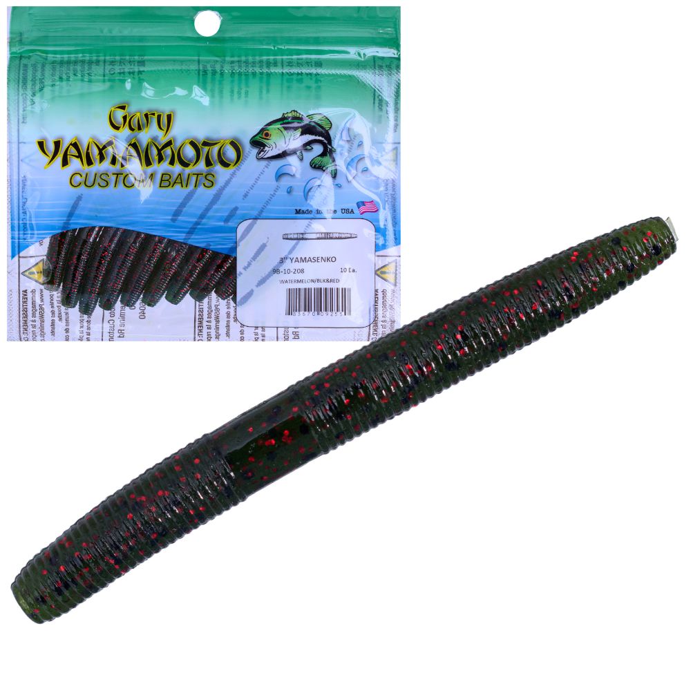 3" YAMASENKO COL. Watermelon BLK&RED