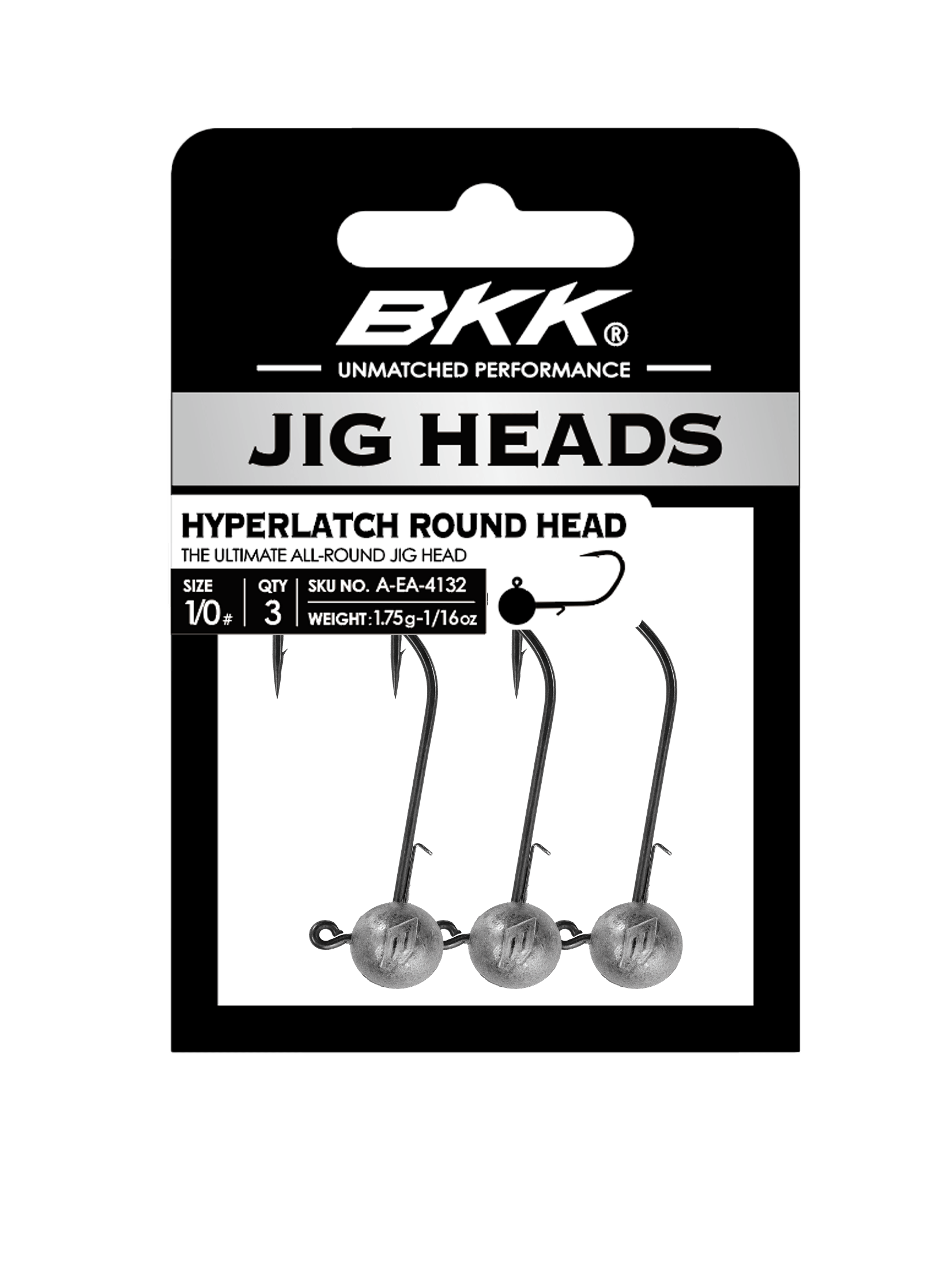BKK Hyperlarch Round Head – size 1/0 – Qty 23 – 12g/3/7 Oz.