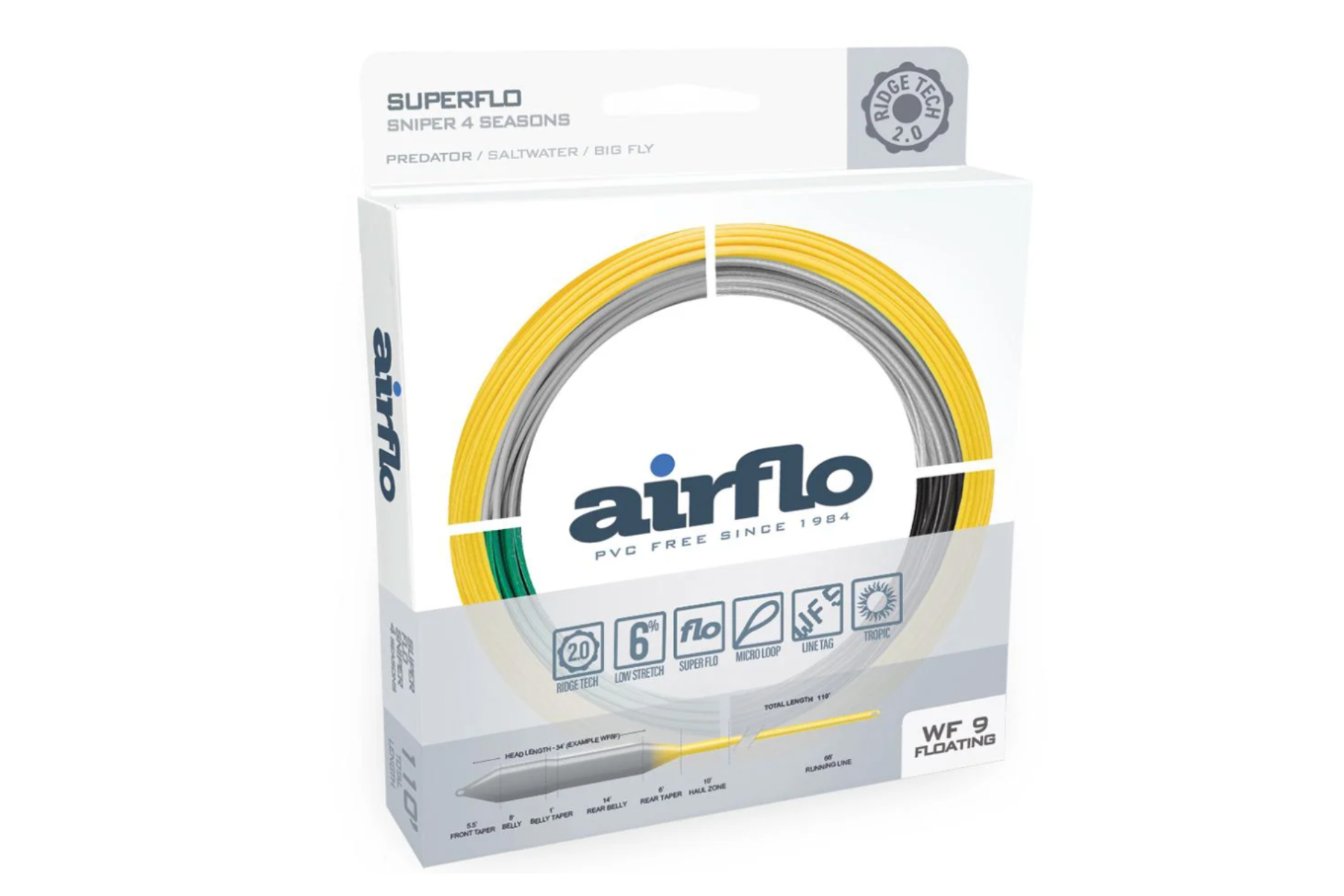 Airflo Superflo Sniper 4 Season WF-8 Float/Int