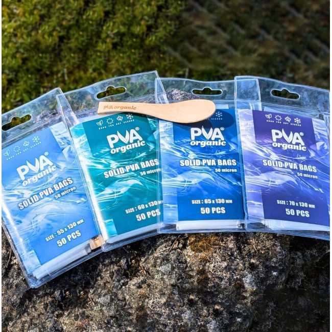 PVA ORGANIC SOLID BAGS 50 MICRON 50 PCS 70X130