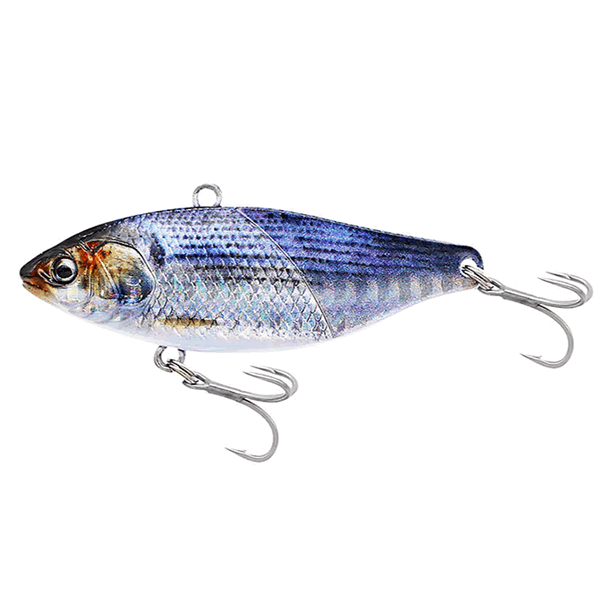 MORE KEEN 02 – 28gr - BLUE KONOSHIRO SHAD VERTICAL HOLO